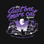 Just One More Cat Ritual-womens fitted tee-eduely