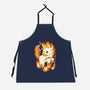 Fire Unicorn-unisex kitchen apron-Vallina84