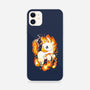 Fire Unicorn-iphone snap phone case-Vallina84