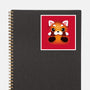 Red Panda-none glossy sticker-Vallina84
