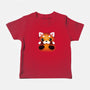 Red Panda-baby basic tee-Vallina84