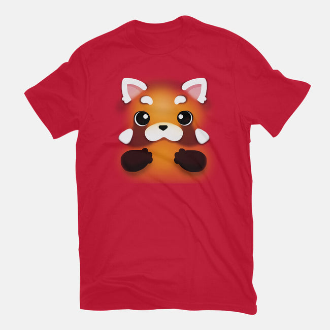 Red Panda-mens basic tee-Vallina84