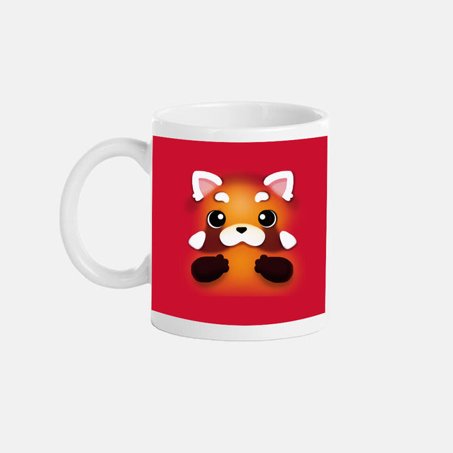 Red Panda-none glossy mug-Vallina84