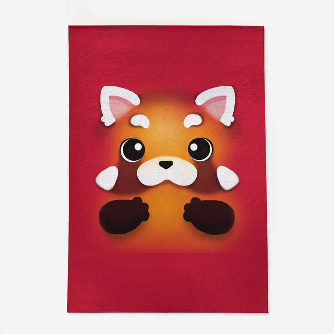 Red Panda-none indoor rug-Vallina84