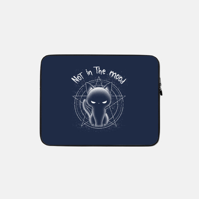 Not In The Mood Today-none zippered laptop sleeve-retrodivision