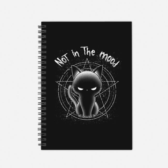 Not In The Mood Today-none dot grid notebook-retrodivision