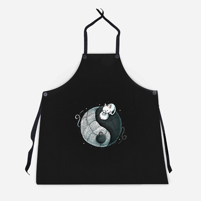 Tao Cat-unisex kitchen apron-Vallina84
