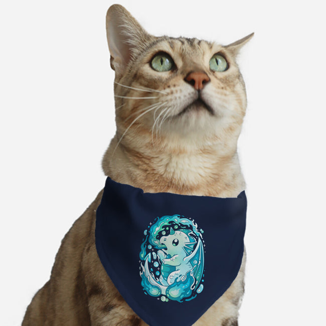 Water Dragon-cat adjustable pet collar-Vallina84