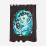 Water Dragon-none polyester shower curtain-Vallina84