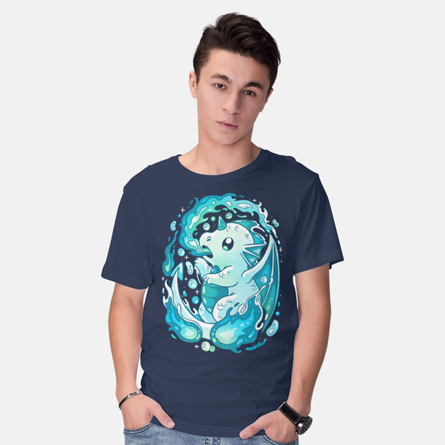 Water Dragon-mens basic tee-Vallina84