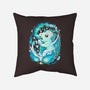 Water Dragon-none removable cover throw pillow-Vallina84