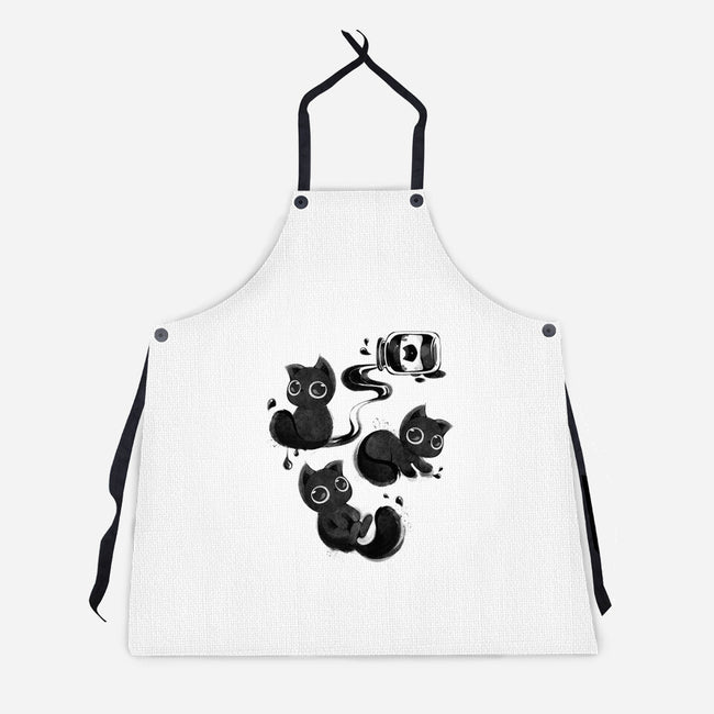 Magic Ink-unisex kitchen apron-ricolaa