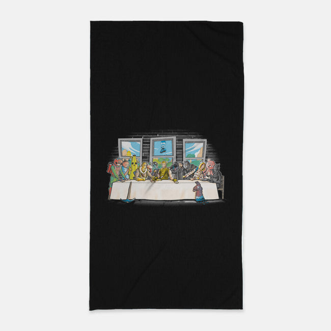 Battle Royale Supper-none beach towel-trheewood