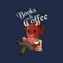 Books And Coffee-none drawstring bag-FunkVampire