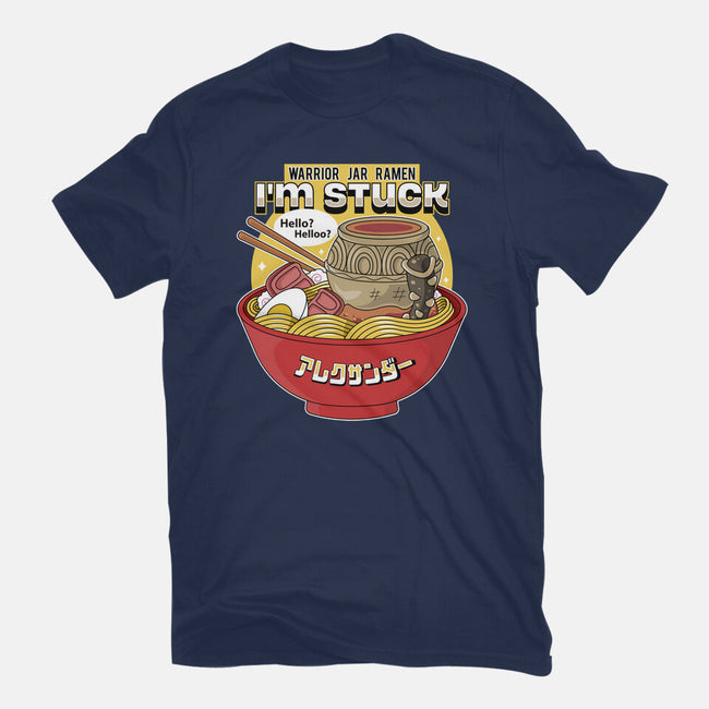 Warrior Jar Ramen-mens heavyweight tee-Logozaste