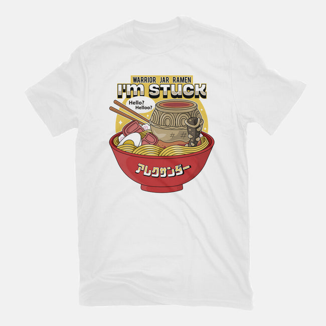 Warrior Jar Ramen-mens heavyweight tee-Logozaste