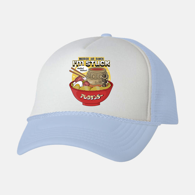 Warrior Jar Ramen-unisex trucker hat-Logozaste