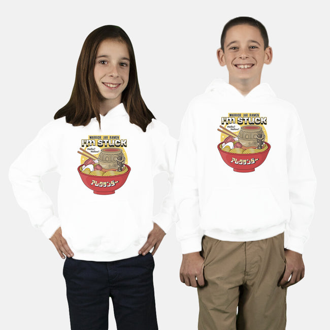 Warrior Jar Ramen-youth pullover sweatshirt-Logozaste