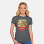Warrior Jar Ramen-womens fitted tee-Logozaste