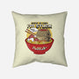 Warrior Jar Ramen-none removable cover w insert throw pillow-Logozaste