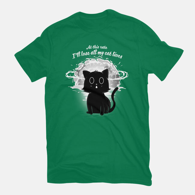 Apocalypse Cat-womens fitted tee-IKILO