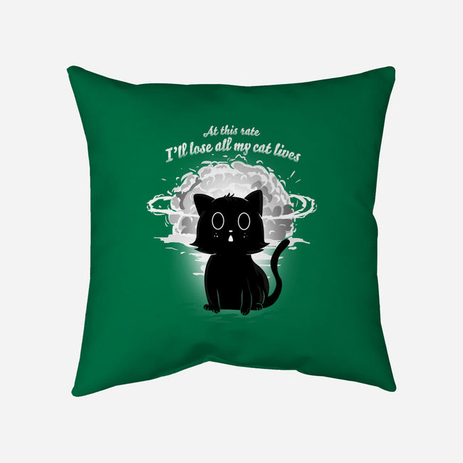 Apocalypse Cat-none removable cover throw pillow-IKILO