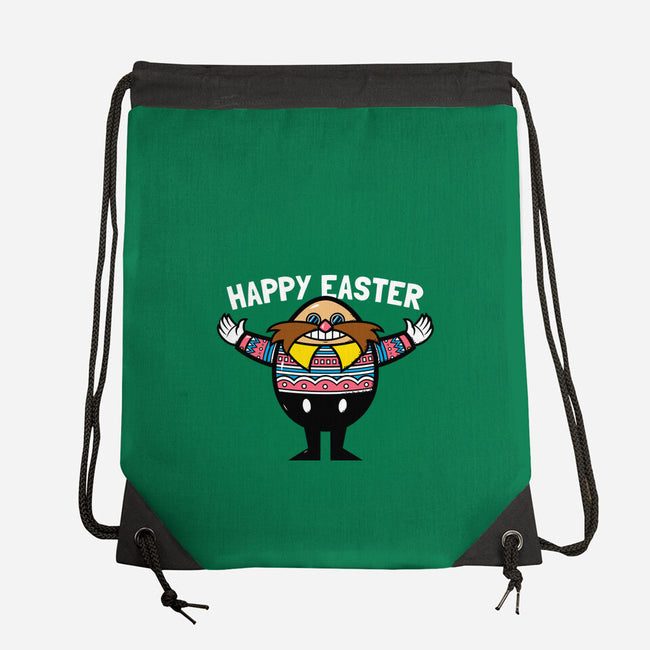 Eggman Easter-none drawstring bag-krisren28