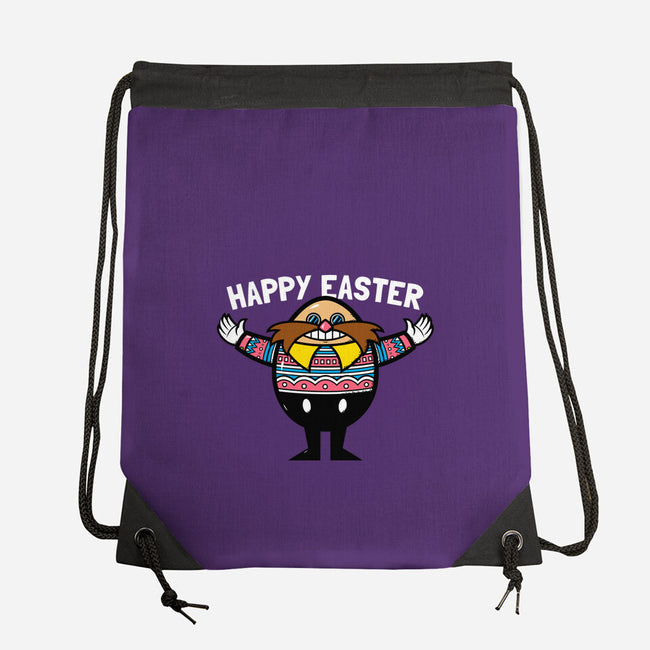 Eggman Easter-none drawstring bag-krisren28