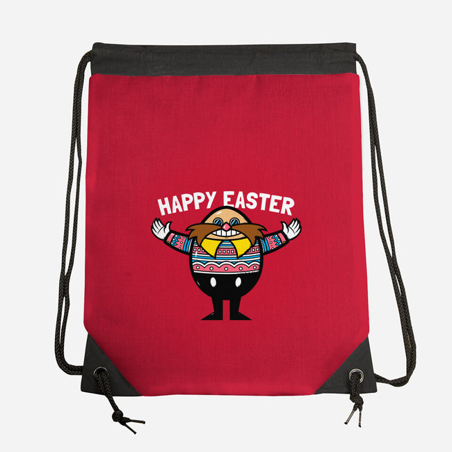 Eggman Easter-none drawstring bag-krisren28