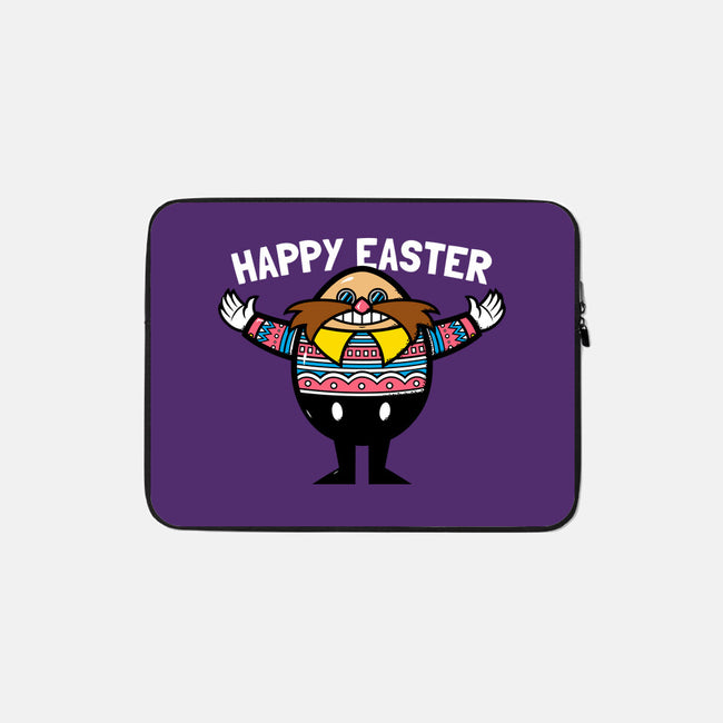 Eggman Easter-none zippered laptop sleeve-krisren28