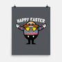 Eggman Easter-none matte poster-krisren28