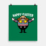 Eggman Easter-none matte poster-krisren28