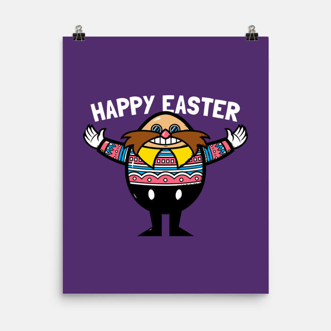Eggman Easter-none matte poster-krisren28