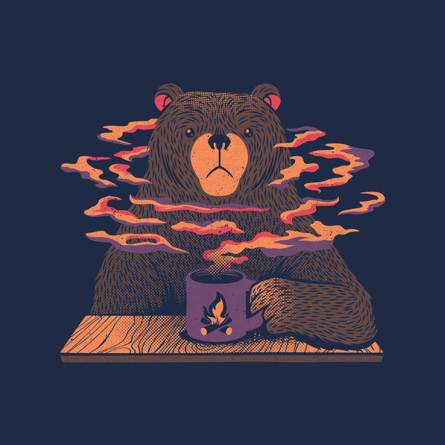 Bear Loves Coffee-youth basic tee-tobefonseca