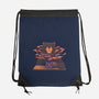 Bear Loves Coffee-none drawstring bag-tobefonseca