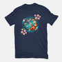 Koi Fish-womens basic tee-Vallina84