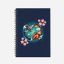 Koi Fish-none dot grid notebook-Vallina84