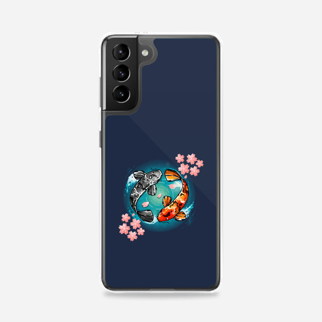 Koi Fish-samsung snap phone case-Vallina84