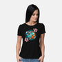 Koi Fish-womens basic tee-Vallina84