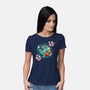 Koi Fish-womens basic tee-Vallina84