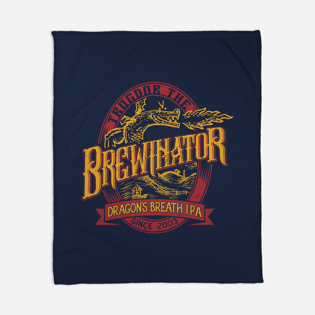 Brewinator-none fleece blanket-CoD Designs