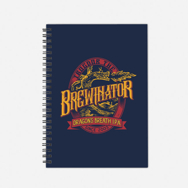 Brewinator-none dot grid notebook-CoD Designs