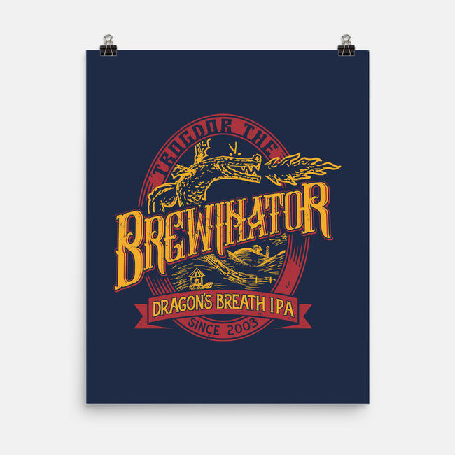 Brewinator-none matte poster-CoD Designs