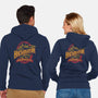 Brewinator-unisex zip-up sweatshirt-CoD Designs