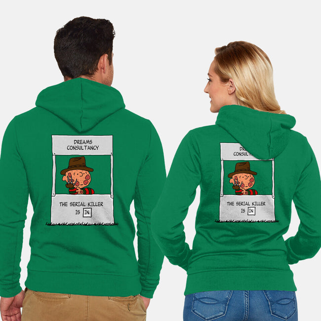 Dreams Consultancy-unisex zip-up sweatshirt-Melonseta