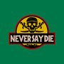 Never Say Die Park-none removable cover w insert throw pillow-Melonseta