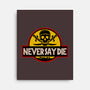 Never Say Die Park-none stretched canvas-Melonseta