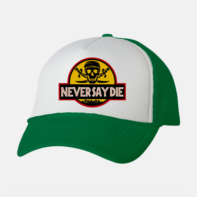 Never Say Die Park-unisex trucker hat-Melonseta