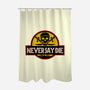 Never Say Die Park-none polyester shower curtain-Melonseta