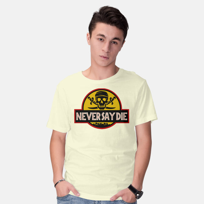 Never Say Die Park-mens basic tee-Melonseta